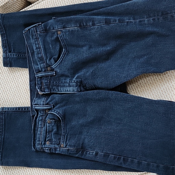 Levi's Men's Dark Blue Straight Leg Jeans, 30x32 - Picture 3 of 5